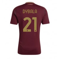 Camiseta AS Roma Paulo Dybala #21 Primera Equipación Replica 2024-25 mangas cortas